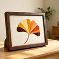 Ginkgo Leaf Fabric Art