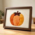 Harvest Pumpkin Fabric Art